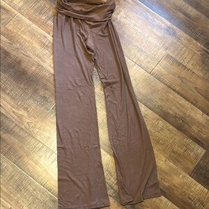 SKIMS soft lounge roll waist pant
